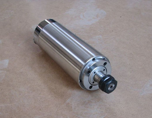 CNC রাউটার 220V 1 ফেজ ER11 সাইজের জন্য কাঠ 800w ওয়াটার কুলড স্পিন্ডল